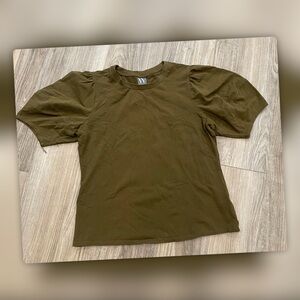 Worthington olive Green Top
